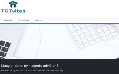 TGTsites - underleverandør af WordPress sider